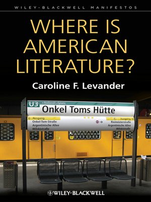 cover image of Where is American Literature